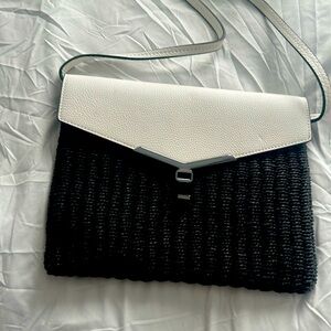 Botkier crossbody black and white bag